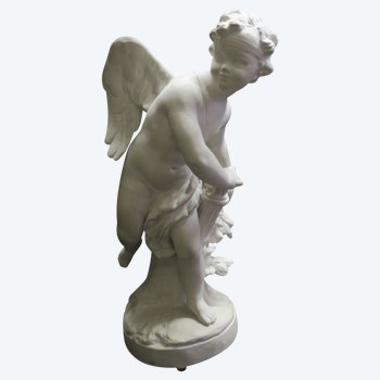 Biscuit XIX° from Lunéville, Cupid