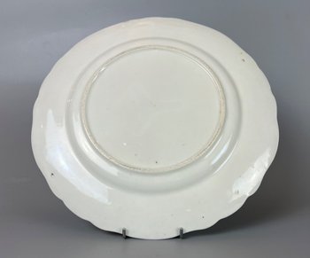 A c. 1820-30 Chamberlain Worcester "Jabberwocky" pattern porcelain plate.#2