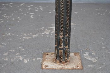 Lampadaire En Fer Forgé 1930 Art Déco