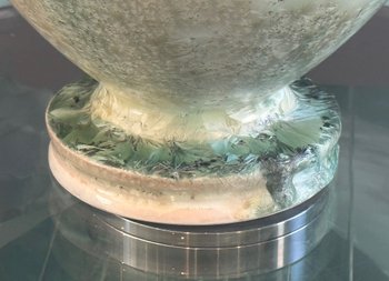 Manifattura Nationale De Sèvres, Vaso in Porcellana Cristallizzazione Periodo Art Nouveau