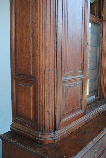 Large Furniture Liégeois De Sachristie XVIIIth In Oak