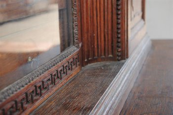Large Furniture Liégeois De Sachristie XVIIIth In Oak