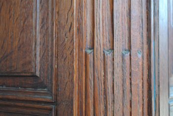 Large Furniture Liégeois De Sachristie XVIIIth In Oak