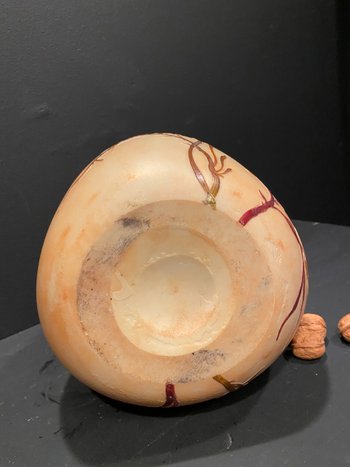 Important vase de Legras