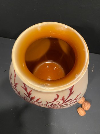 Important vase de Legras