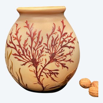 Important vase de Legras