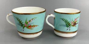  19thc Aesthetic Period tea/coffee service. Prob. Davenport dec by Williamsons. 