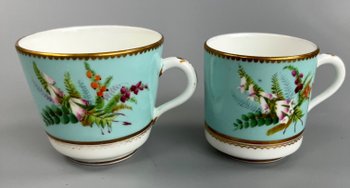  19thc Aesthetic Period tea/coffee service. Prob. Davenport dec by Williamsons. 