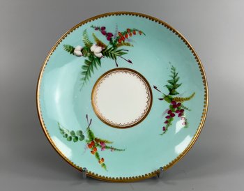  19thc Aesthetic Period tea/coffee service. Prob. Davenport dec by Williamsons. 