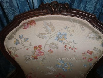 Paire De Fauteuils Louis XV 19ème