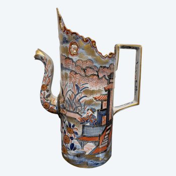 Émile Gallé - Part Of Earthenware Coffee Service From Japanese Saint Clement
