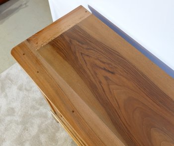 Credenza Boiserie in Noce - Fine XIX Secolo