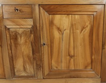Credenza Boiserie in Noce - Fine XIX Secolo