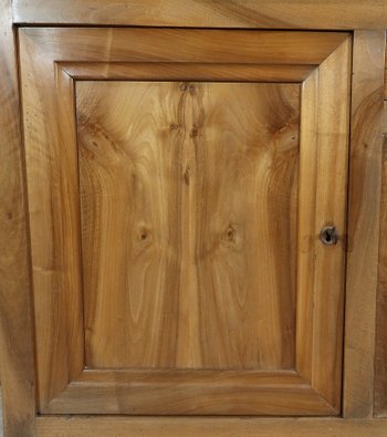 Credenza Boiserie in Noce - Fine XIX Secolo