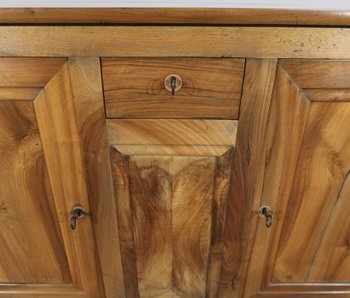 Credenza Boiserie in Noce - Fine XIX Secolo