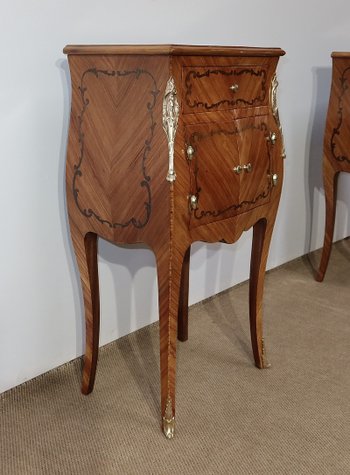 Paire de Petits Meubles de Salon, style Louis XV – Début XXe