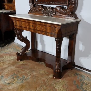 Importante Scrittoio in Mogano, Epoca di Restauro - Inizio XIX Secolo