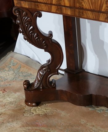 Importante Scrittoio in Mogano, Epoca di Restauro - Inizio XIX Secolo