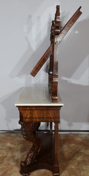 Importante Scrittoio in Mogano, Epoca di Restauro - Inizio XIX Secolo