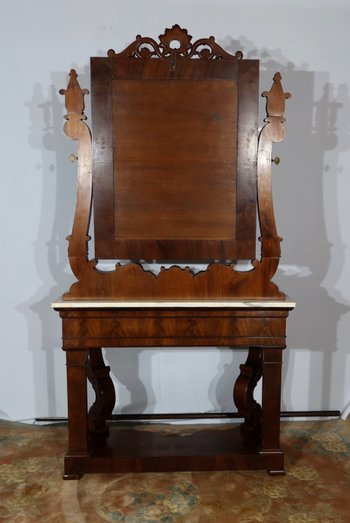 Importante Scrittoio in Mogano, Epoca di Restauro - Inizio XIX Secolo