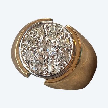 Chevalière Diamantée Ref 313.459