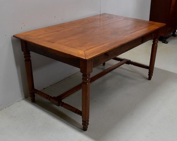 Table de Propriété Rectangulaire en Chêne Doré – Fin XIXe