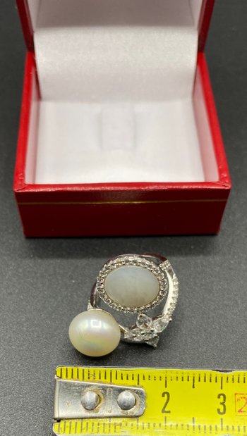 BAGUE ARGENT MASSIF VERS 1980