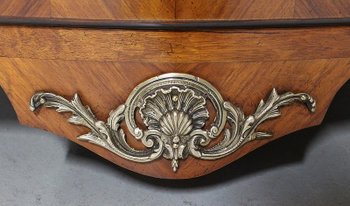 Commode Tombeau en Acajou Blond, style Régence – Milieu XXe