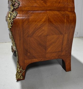 Commode Tombeau en Acajou Blond, style Régence – Milieu XXe