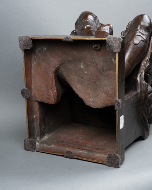 Bronze Laurent De Médicis D’après Michel-ange, XIXe Siècle