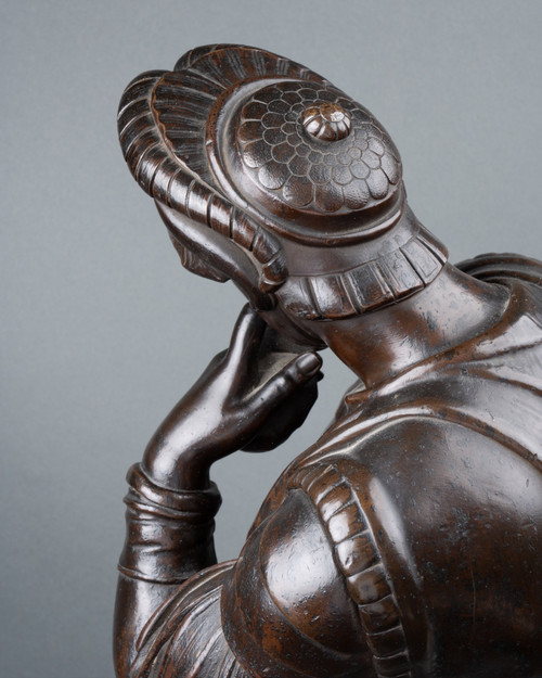 Bronze Laurent De Médicis D’après Michel-ange, XIXe Siècle