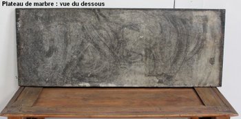 Console en Merisier massif, époque Restauration – 1820