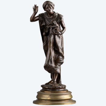 Bronzo orientalista Firmato Auguste Louis Lalouette (1826-1883)