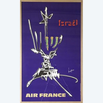 Air France Poster Georges Mathieu