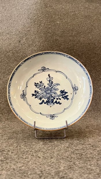 Deux Assiettes Chinoises, XIXe Siècle