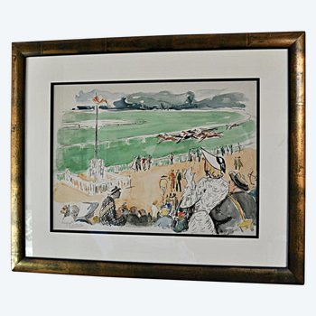 Aquarell von Huguette Carron 1900-1976