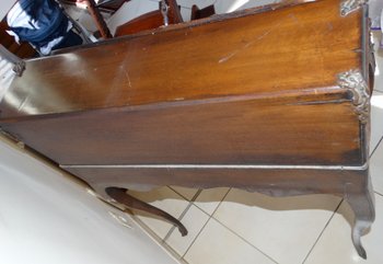 Secrétaire à abattant. Style LXV. Fin XIXème siècle.