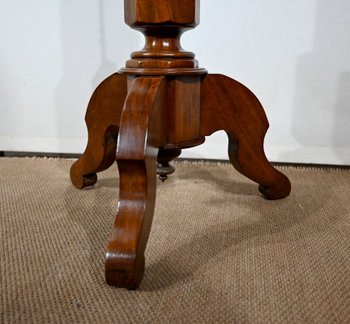Petit Guéridon Tripode en Acajou, époque Restauration – 1ère partie du XIXe