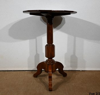 Petit Guéridon Tripode en Acajou, époque Restauration – 1ère partie du XIXe