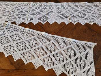 Altar front in lace, early 20th century
