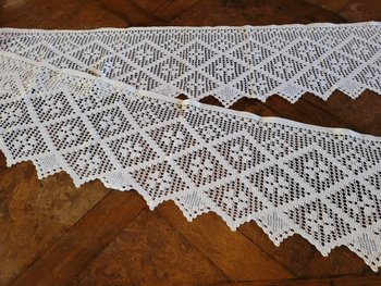 Altar front in lace, early 20th century