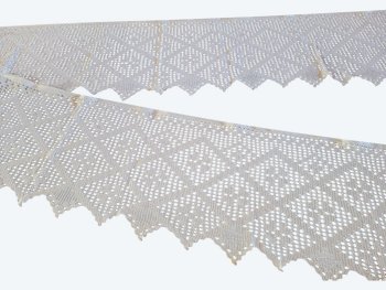 Altar front in lace, early 20th century