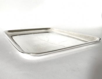 Mail tray silver plated 24cm x 18cm Christofle