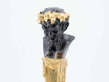 Thermomètre En Bronze. Restauration, XIXe Siècle