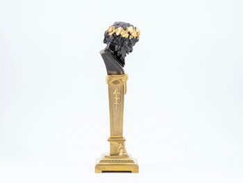 Thermomètre En Bronze. Restauration, XIXe Siècle