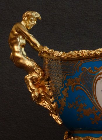 Basin In Sevres Mounted Mid 18th century