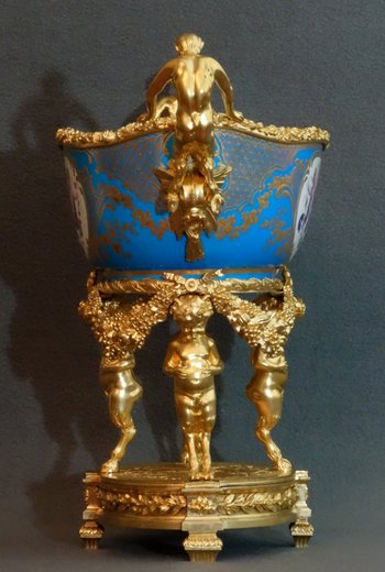 Basin In Sevres Mounted Mid 18th century