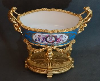 Basin In Sevres Mounted Mid 18th century