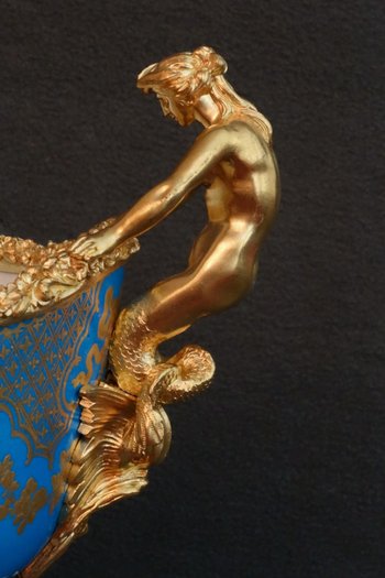 Basin In Sevres Mounted Mid 18th century