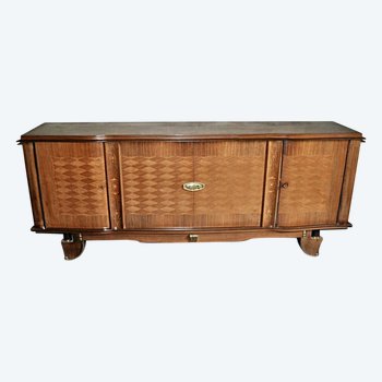 Jules Leleu Sideboard und Tisch